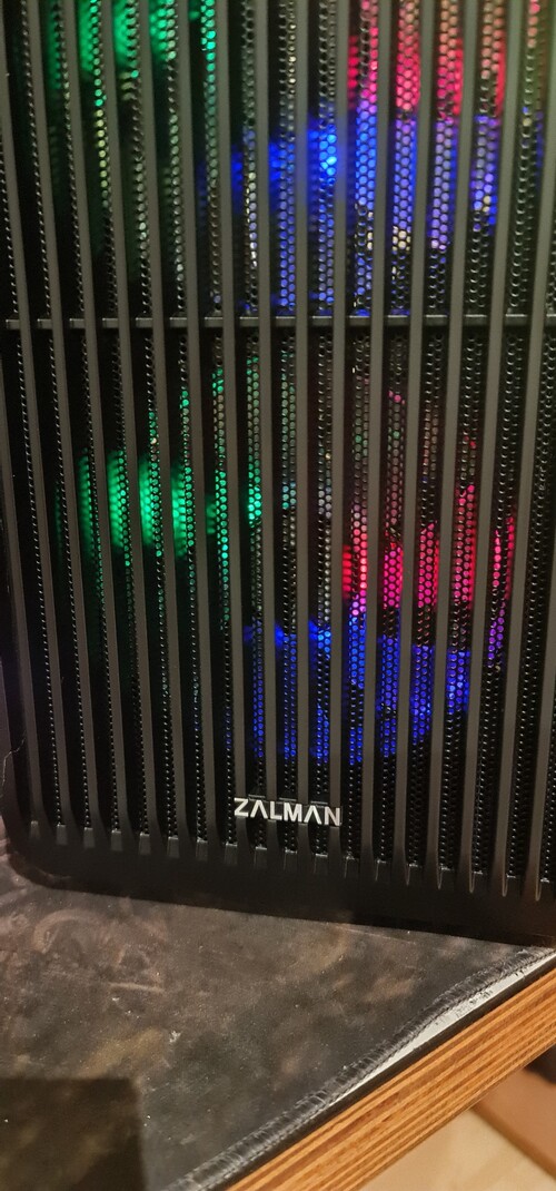 ZALMAN S2 Tempered Glass ATX ház ARGB ventikkel HardverApró