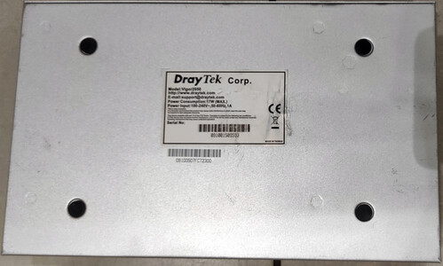 Draytek Vigor 2950 DUALWAN SECURITY FIREWALL LAN to LAN VPN Router. 2