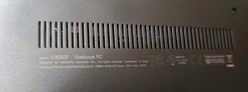 Asus ux563f настройка питания процессора