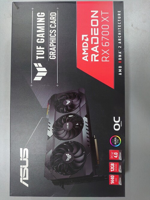 Asus TUF AMD Radeon 6700XT 2024.04ig garanciával HardverApró