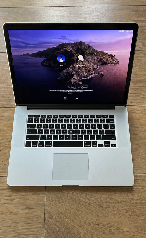 Retina MacBook Proの起動
