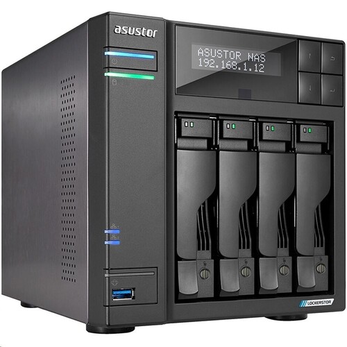 Asustor Lockerstor 4 AS6604T AQUA garos 2024.05.14-ig +16TB WD RED 4x4 ...