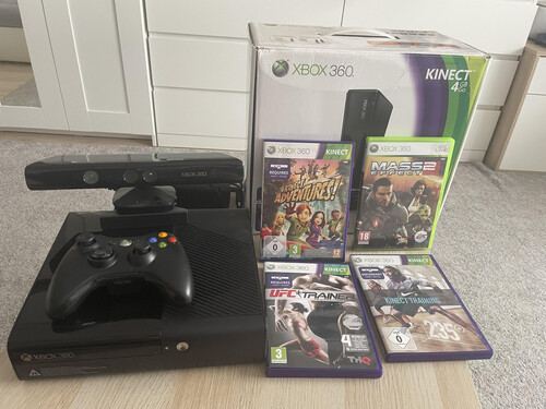 Eladó Xbox 360 + Kinect + Játékok - HardverApró