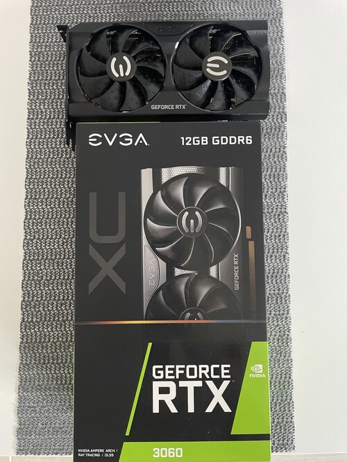 2021 EV GA GeForce RTX 3060 XC ゲーム 12G-P5-3657-KR 12GB GDDR6