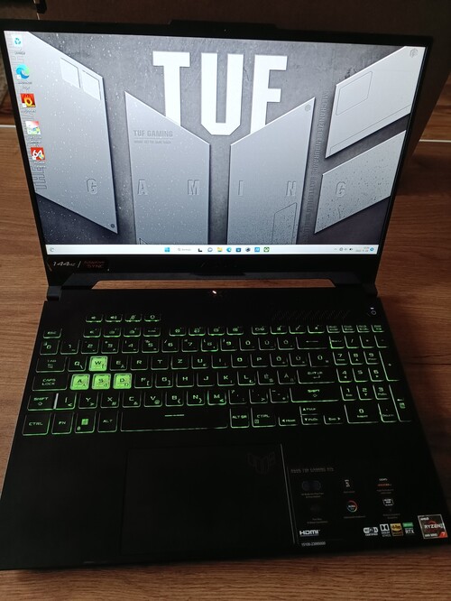 ASUS TUF 2025.06.hóig Garis Laptop 15.6"144hz Ryzen 7 6800H 16x4.7Ghz