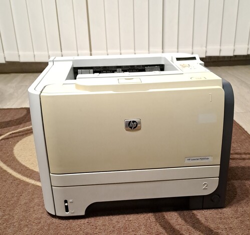 HP Laser Jet P2055dn mono duplex lézernyomtató új tonerrel HardverApró