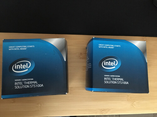 Intel STS100A 1366-os szerver hűtő eladó 2db - HardverApró