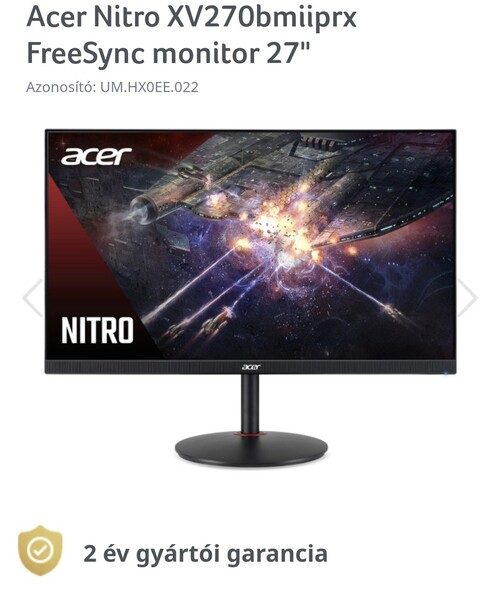 Acer nitro xv270bmiprx 27 обзор