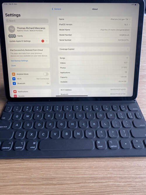 Apple Ipad Pro 2021 M1 11 Inch 128gb Wifi Hardverapró