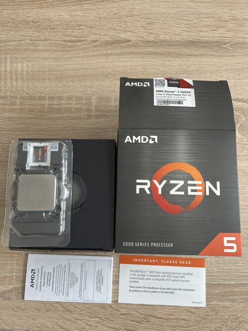 AMD Ryzen5 5600X Garanciális 2024.01.25. Alza (Eladva kleantboy