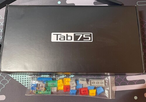 Vortex Tab 75 TKL Cherry Red Bluetooth Mechanikus billentyűzet