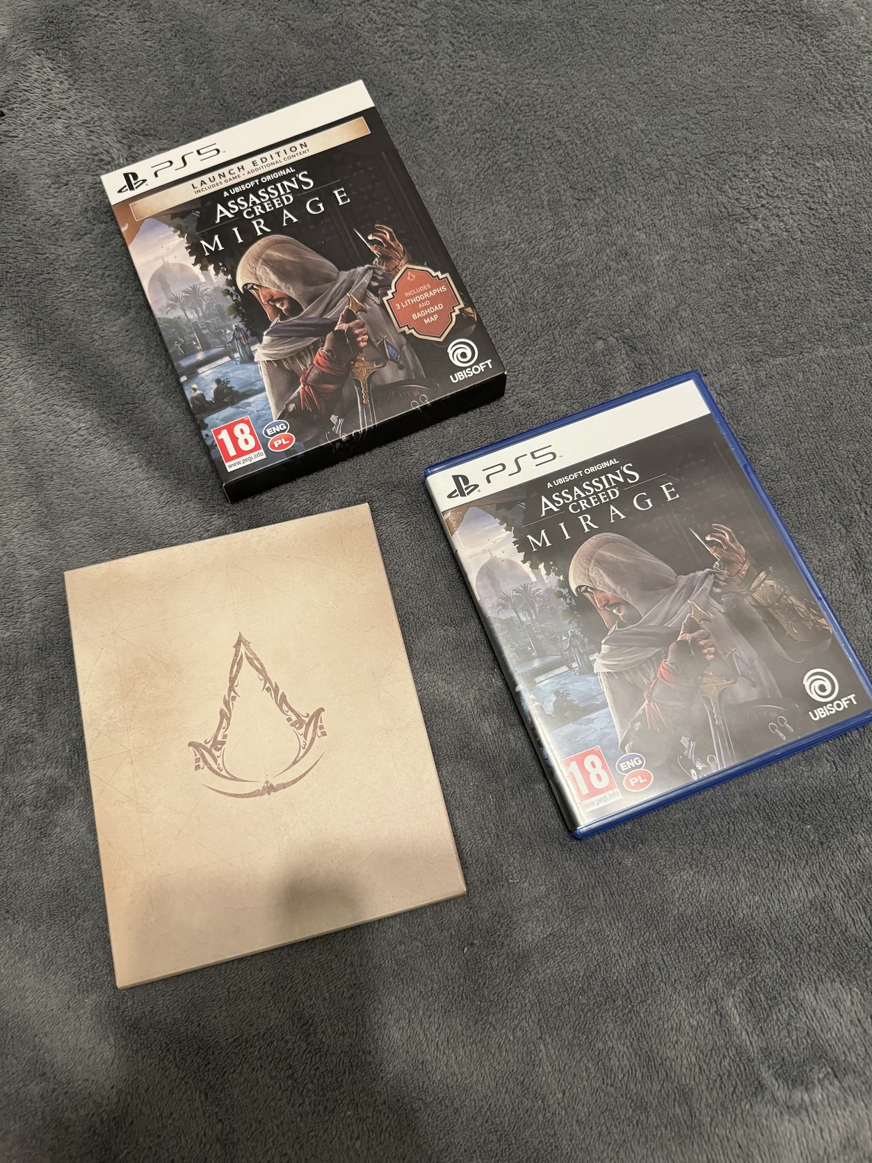 UNBOXING ASSASSIN'S CREED MIRAGE PS5 (LAUNCH EDITION) 