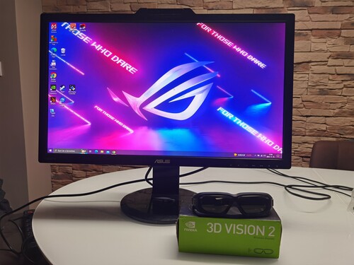 Moniteur ASUS VG278H 27 Pouces LCD – 3D Ready, DVI, HDMI, VGA, Occasion