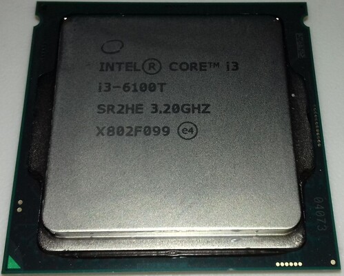 Intel Core i3 6100T s1151 processzor elad HardverApr