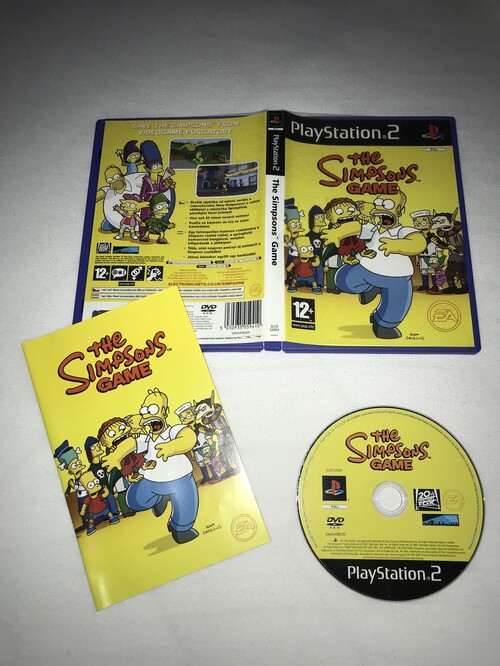 Ps2 Playstation 2 The Simpsons Game Eredeti J t k HardverApr ps2-playstation-2-the-simpsons-game-eredeti-j-t-k-hardverapr
