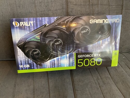 Új, Bontatlan PALIT GeForce RTX 5080 GamingPro 16G - 36