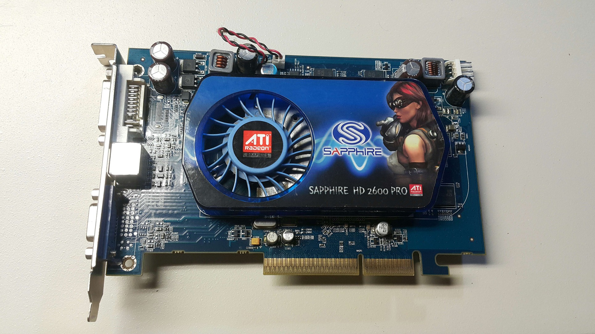 AGP Sapphire Ati Radeon HD2600Pro 512MB videokártya - HardverApró