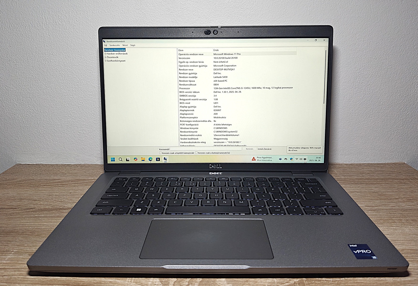 Dell Latitude 5430 I5-1245U 16Go RAM 512Go SSD, Windows 10 Pro