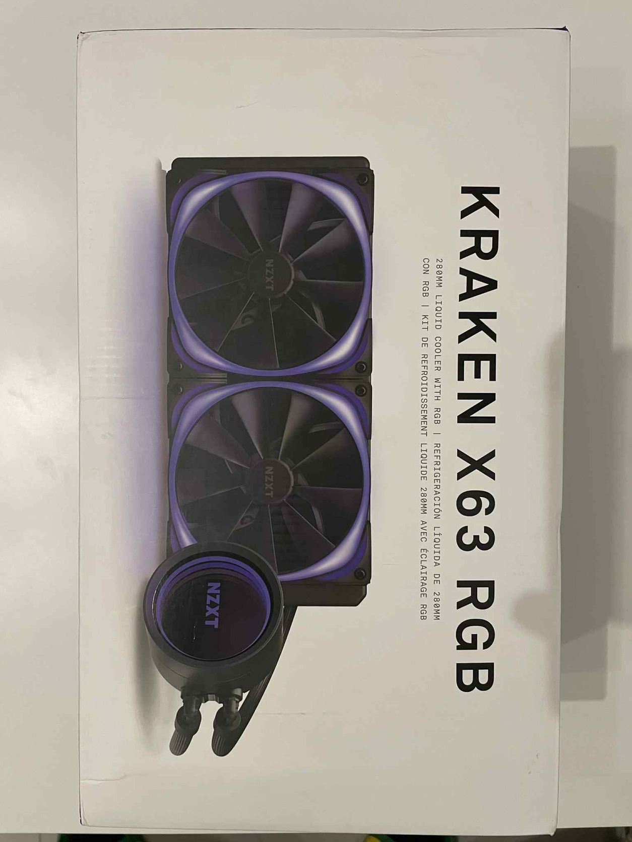 NZXT Kraken X63 280 RGB CPU Vízhűtés - HardverApró
