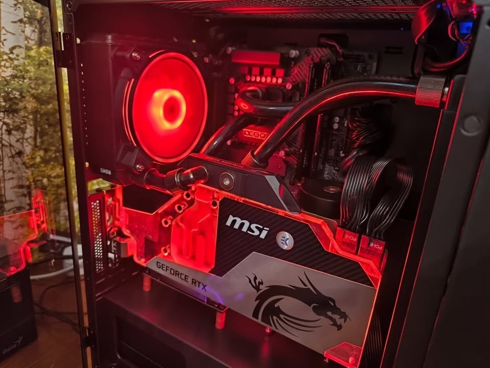 MSI RTX 2080 Super Sea Hawk X with EK block + full vízhűtéses rendszer ...