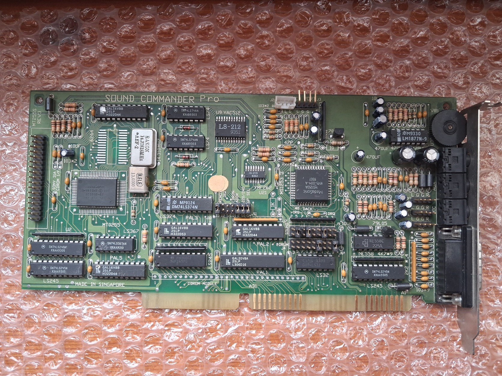Sound Commander Mediasonic Sound Commander PRO OPL3 ISA nem PnP - HardverApró