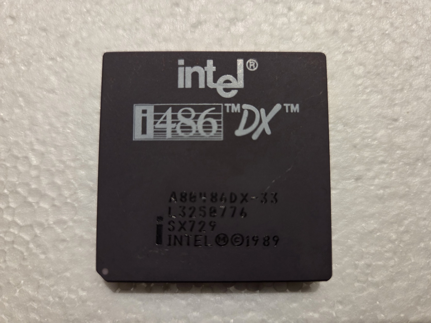 Intel A80486DX-33 működő processzor - HardverApró