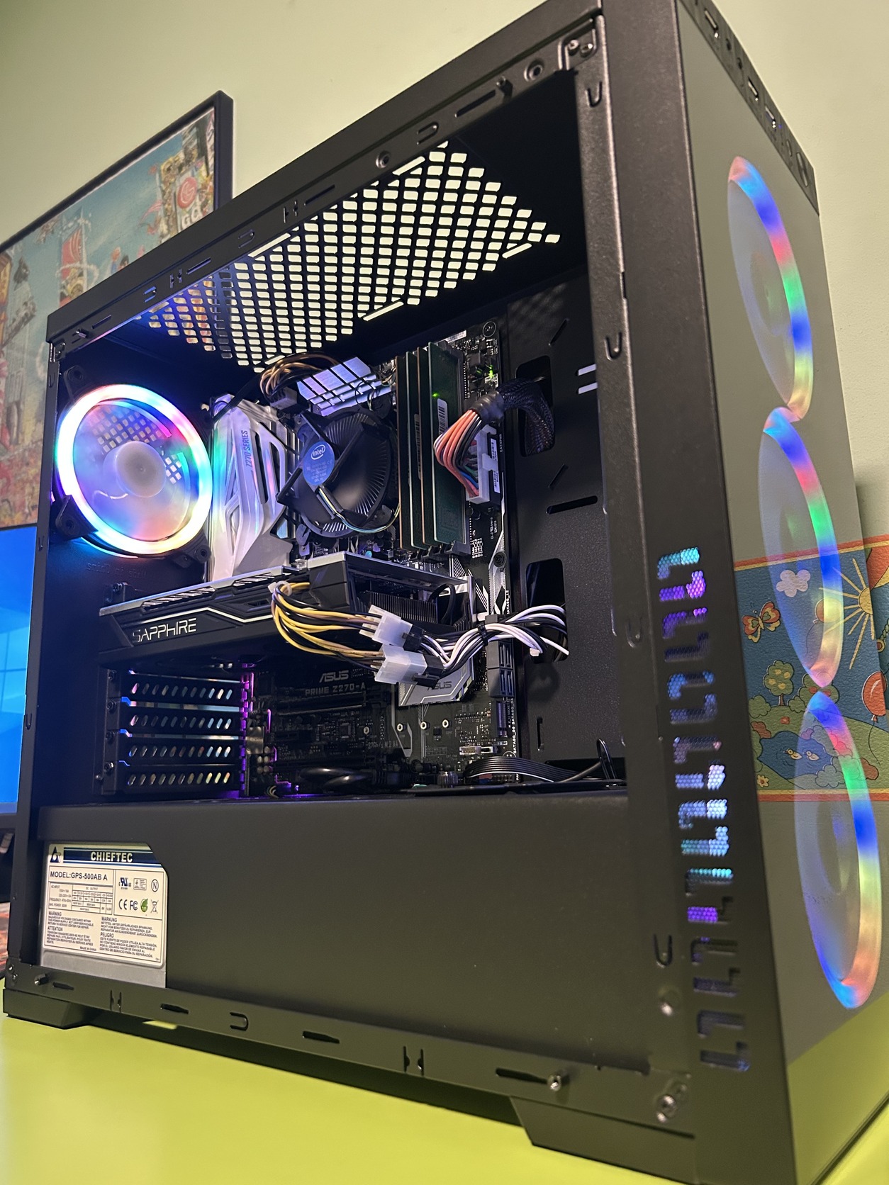 7500magnum Computer GAMER PC (RX 570 4GB + I5 7500 4 mag 4 szál) BESZÁMÍTÁS!! - HardverApró