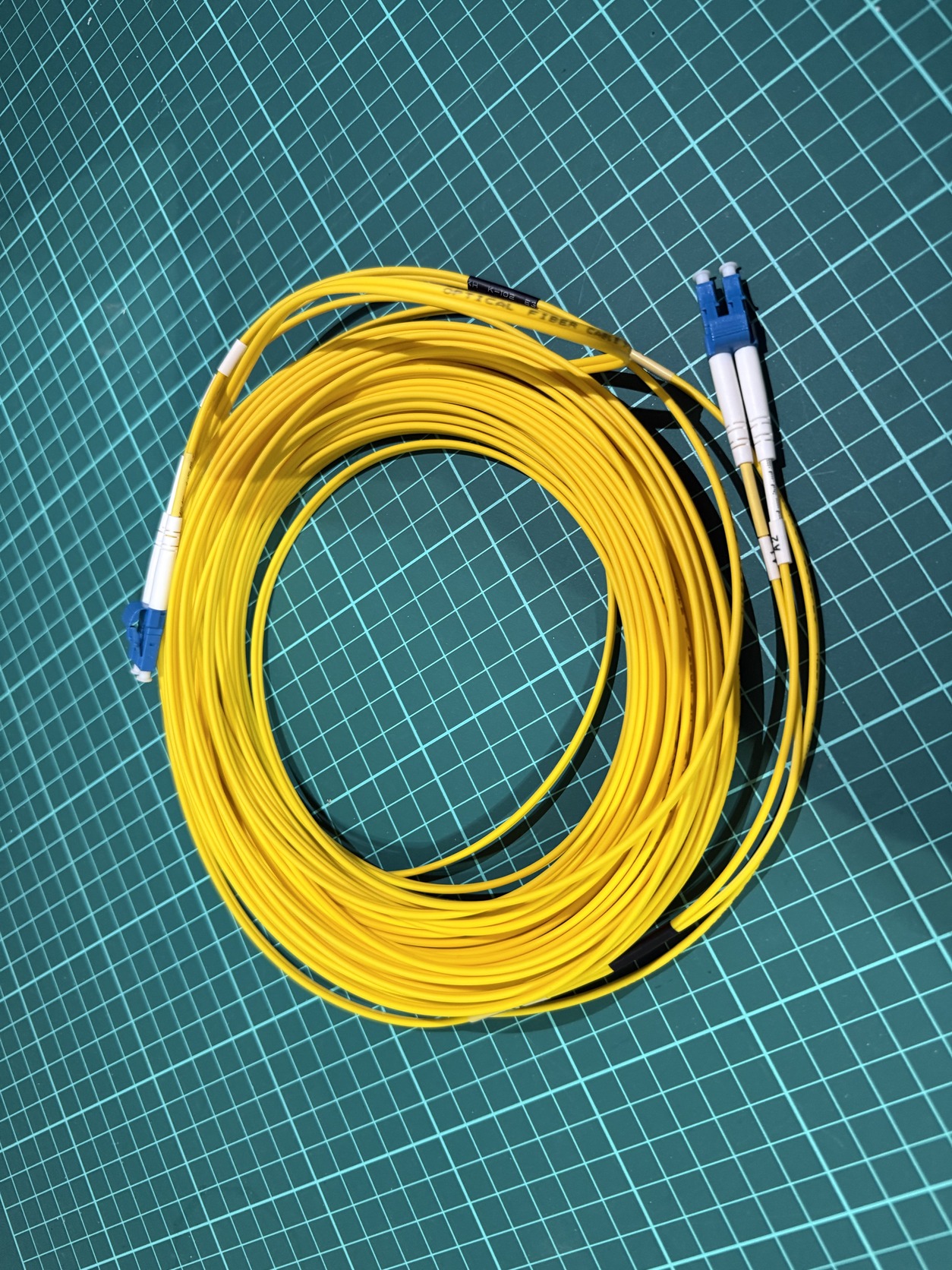 20m LC LC single mode optikai patch kábel bontott, de új állapot ...