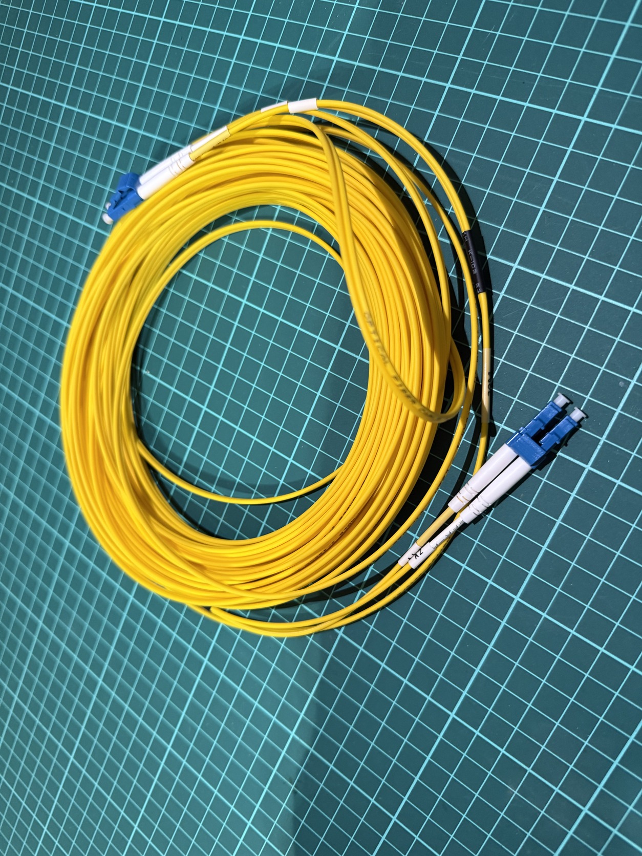 20m LC LC single mode optikai patch kábel bontott, de új állapot ...