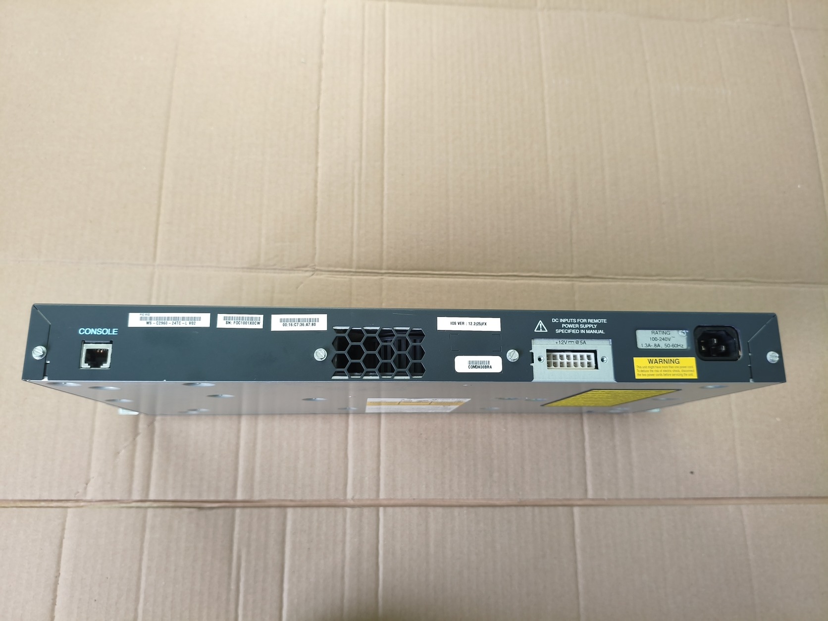 Cisco Catalyst WS-C2960-24TC-L Cisco Switch - HardverApró