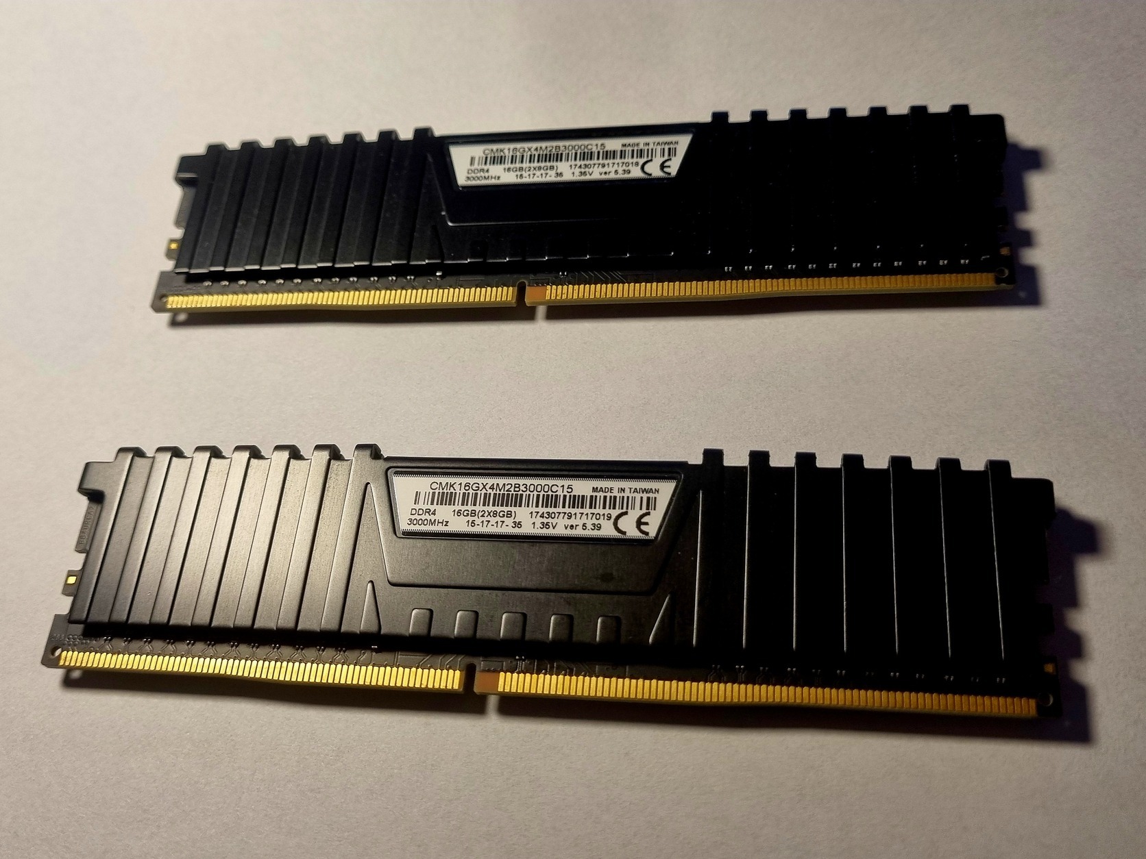 Corsair Vengeance RGB PRO 16 GB (2x8 GB) DDR4 3600MHz (Gebraucht) in Melide für CHF 70 - nur