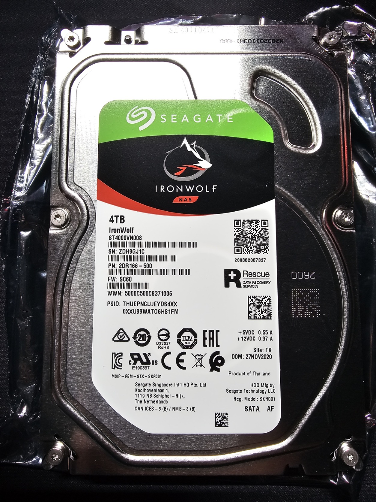 J Seagate IronWolf 3 5 4TB 5900rpm 64MB SATA3 ST4000VN008 HardverApr J Seagate IronWolf 3 5 4TB 5900rpm 64MB SATA3 ST4000VN008 HardverApr