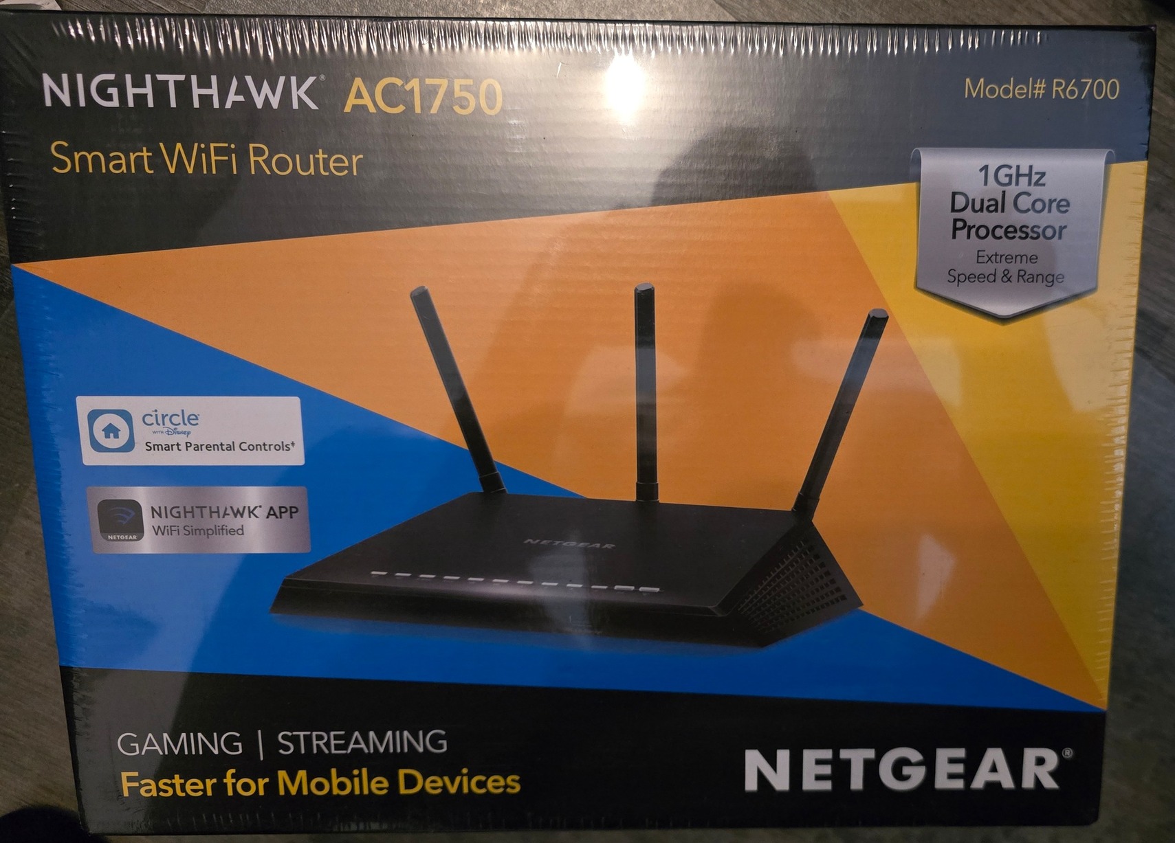 Netgear R6700 V2 ÚJ! NETGEAR R6700 Nighthawk AC1750 Dual Band Smart WiFi Router, Gigabit ...