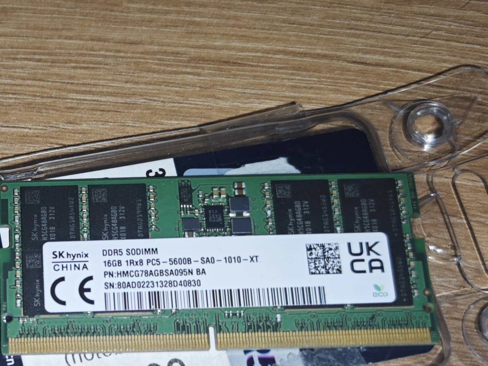 SK hynix 16GB DDR5 5600 MHz SODIMM - HardverApró