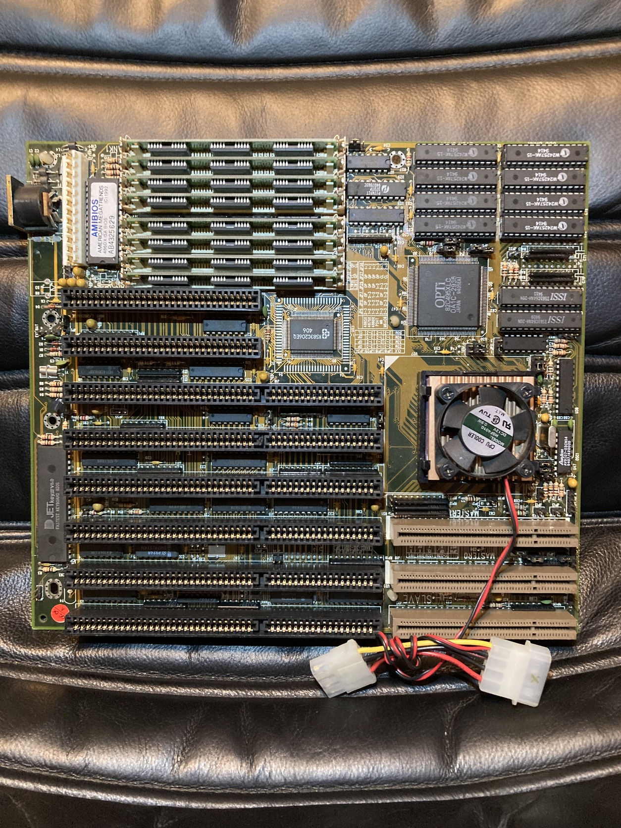 486 VLB Alaplap AMD DX2-66MHz 8X1MB Simm Ram - HardverApró