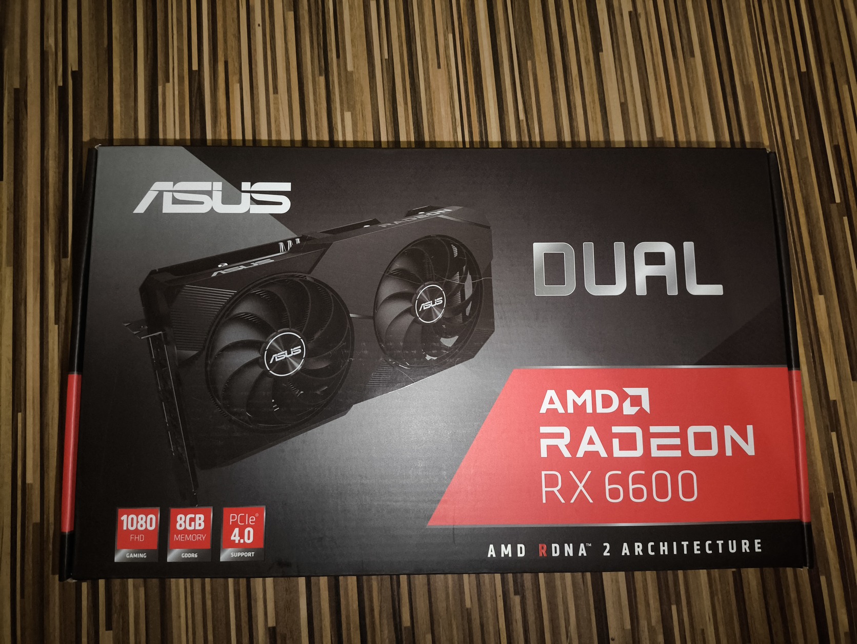 ASUS RX 6600 Dual 8gb dobozos, hibátlan! - HardverApró