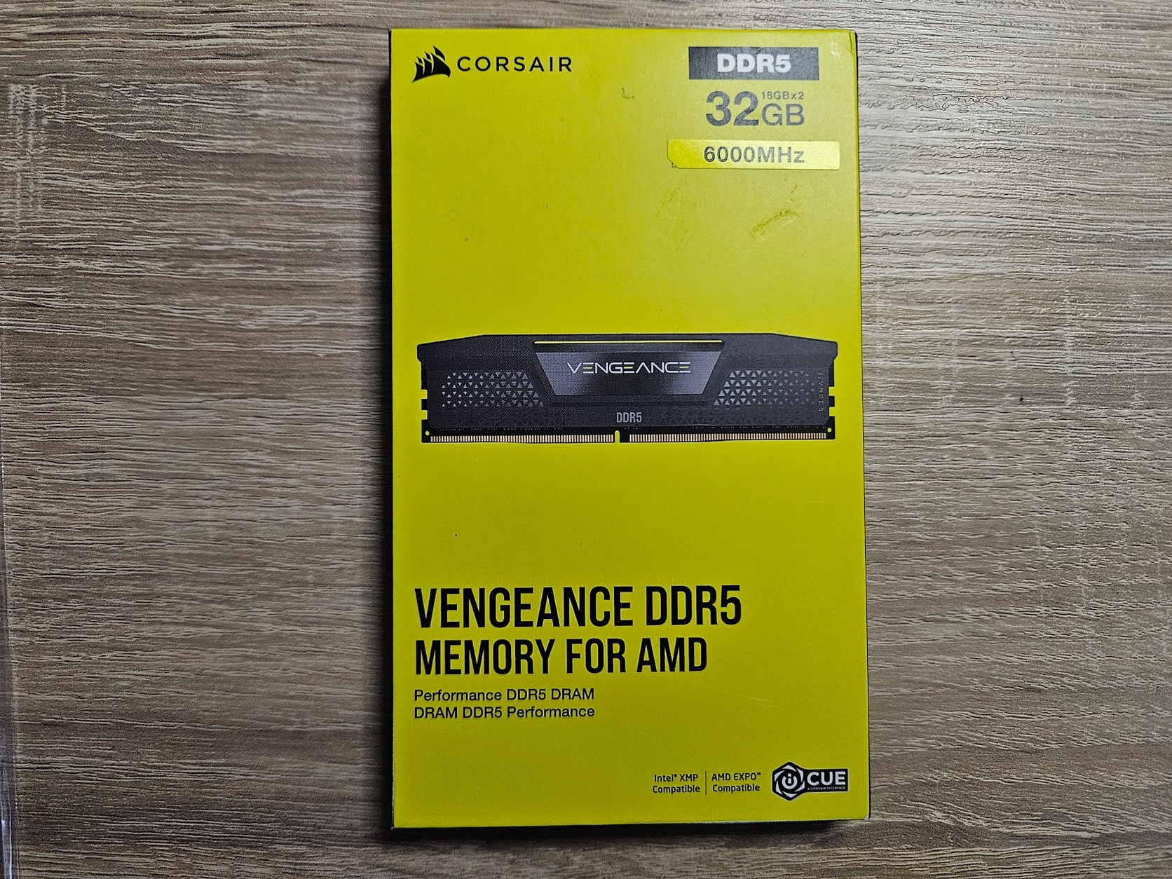Corsair VENGEANCE 32GB 2x16GB DDR5 6000MHz CL36 XMP EXPO 120 H 20260107 095427 