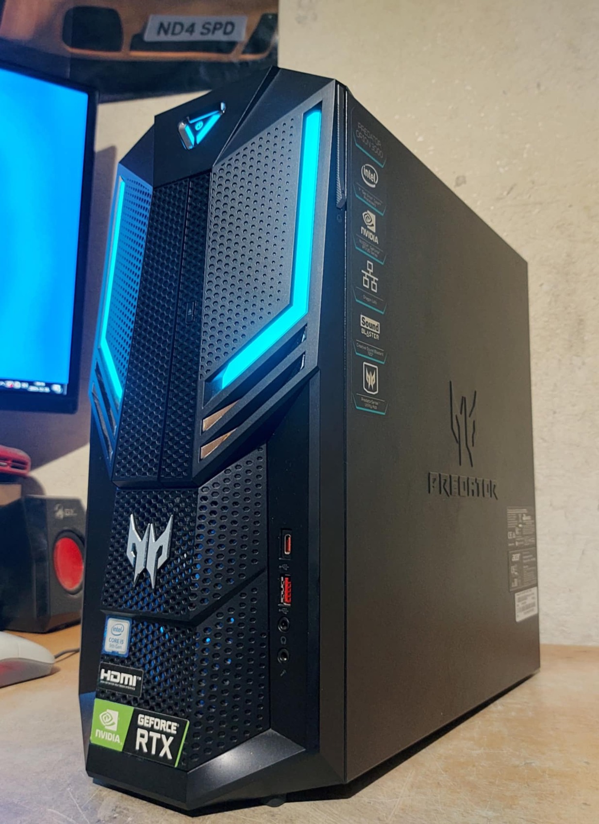 Predator Nvidia Computer 9.Gen i5-ös Predator Gamer! Core i5 9400F / 16GB DDR4 / Nvidia RTX 2060 ...