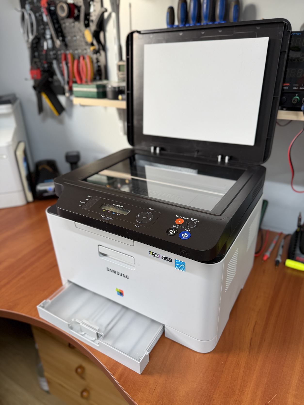 Samsung CLX-3305W Wi-Fi Színes lézernyomtató és scanner - HardverApró
