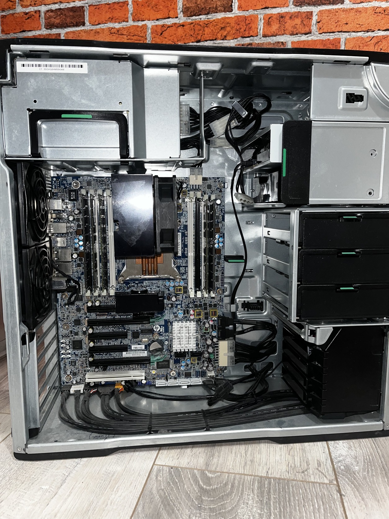 HP Z620 Workstation - 56GB DDR3 - Xeon E5 1620v2 - HardverApró
