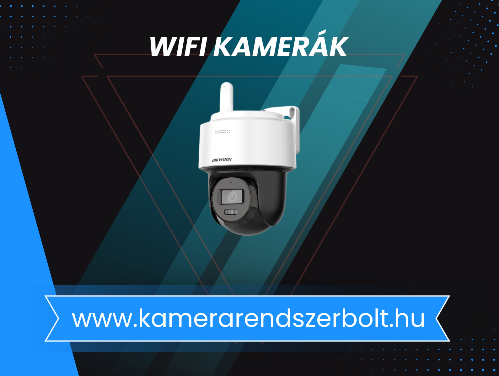 Vezeték nélküli Wi-Fi biztonsági kamerák Okos megfigyelés, egyszerű ...