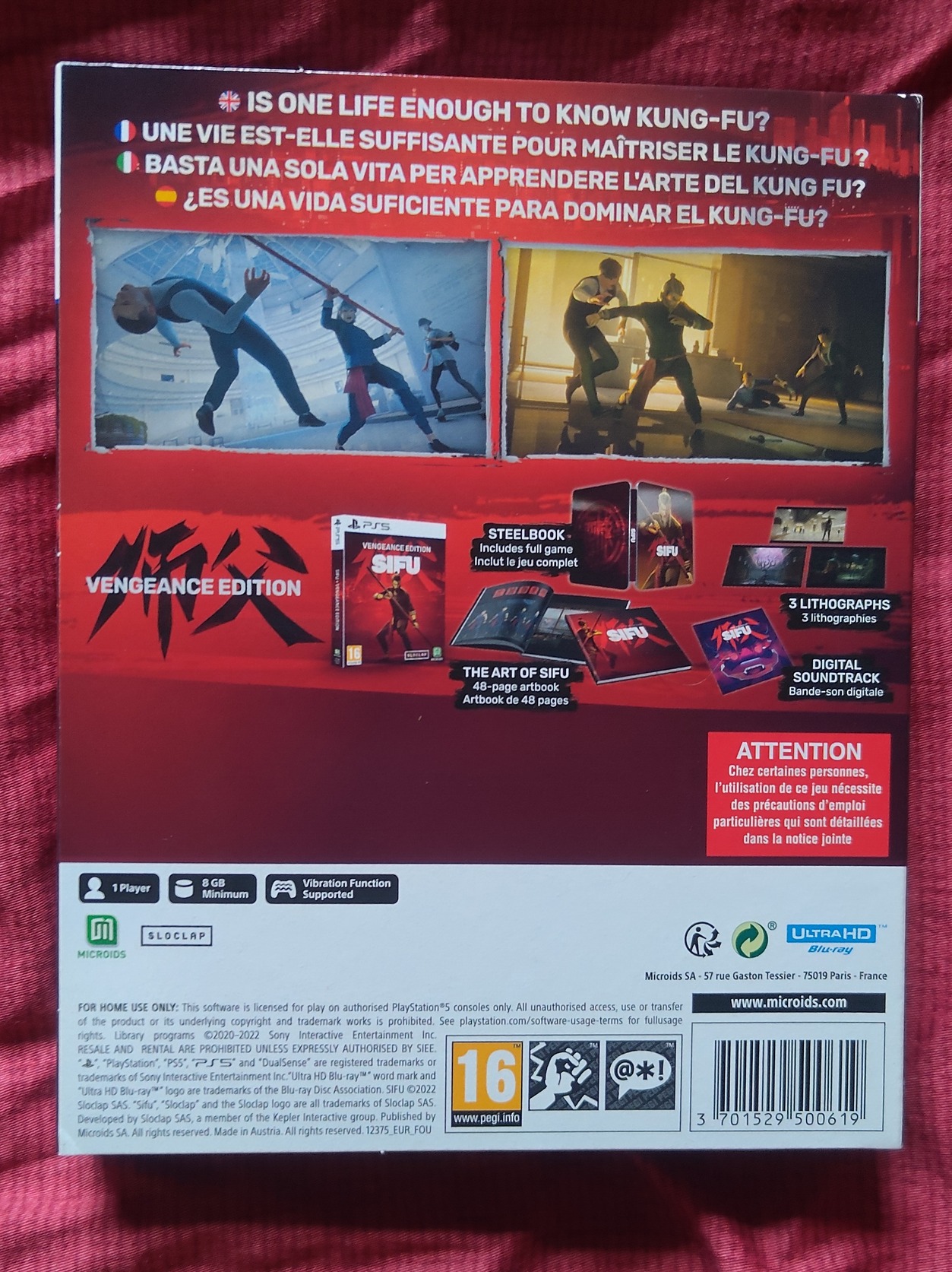 SIFU Vengeance Edition PS5 Els Bbs Gi Aj Nlott Posta Az Rban Sifu02 