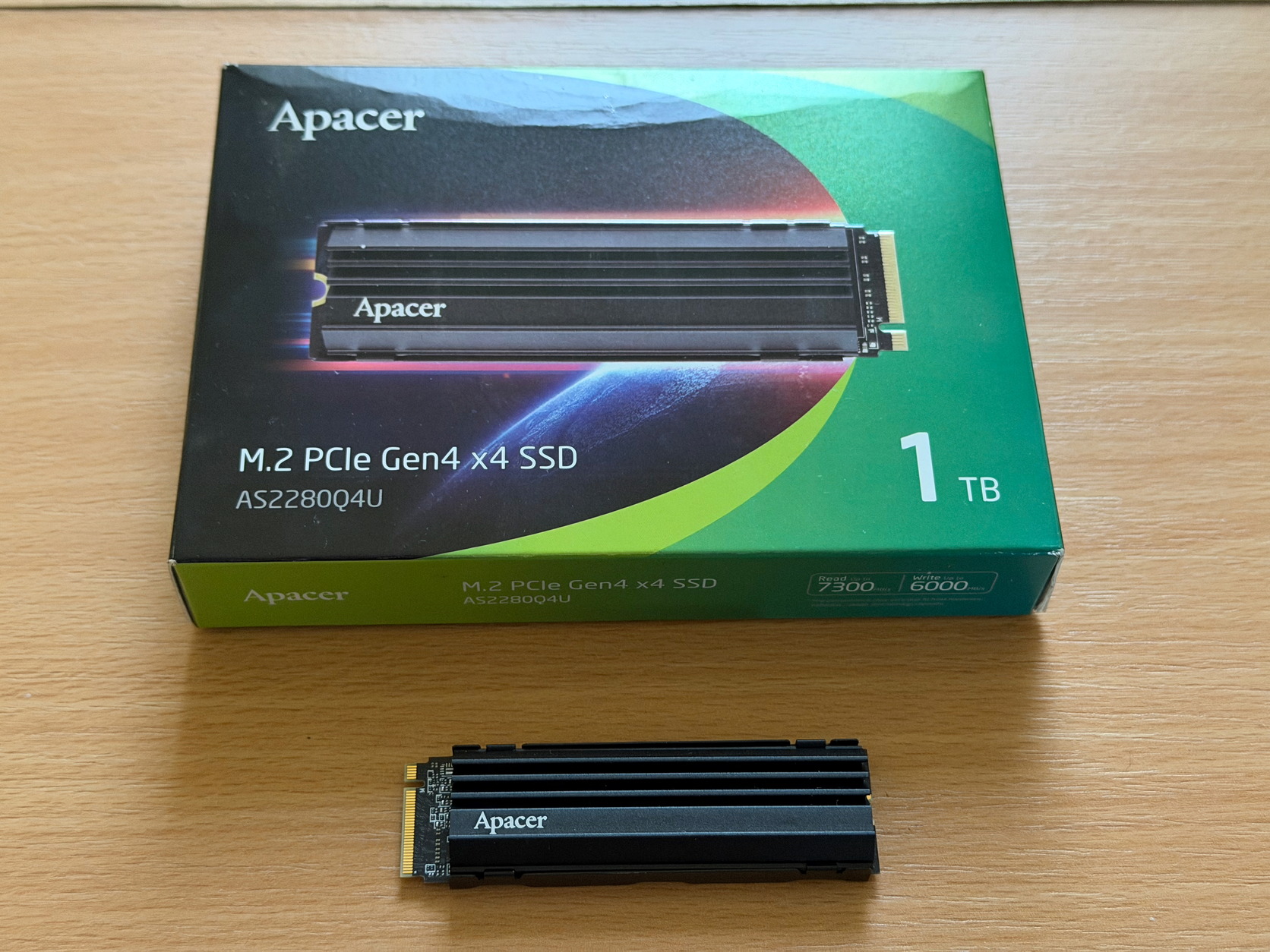 Apacer AS2280Q4U 1TB M.2 NVMe SSD (7300/6000) - HardverApró