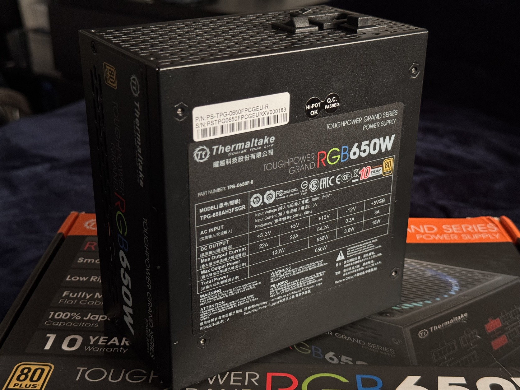 THERMALTAKE Toughpower Grand RGB 650W GOLD FULL MODULAR HardverApr Img 4807 