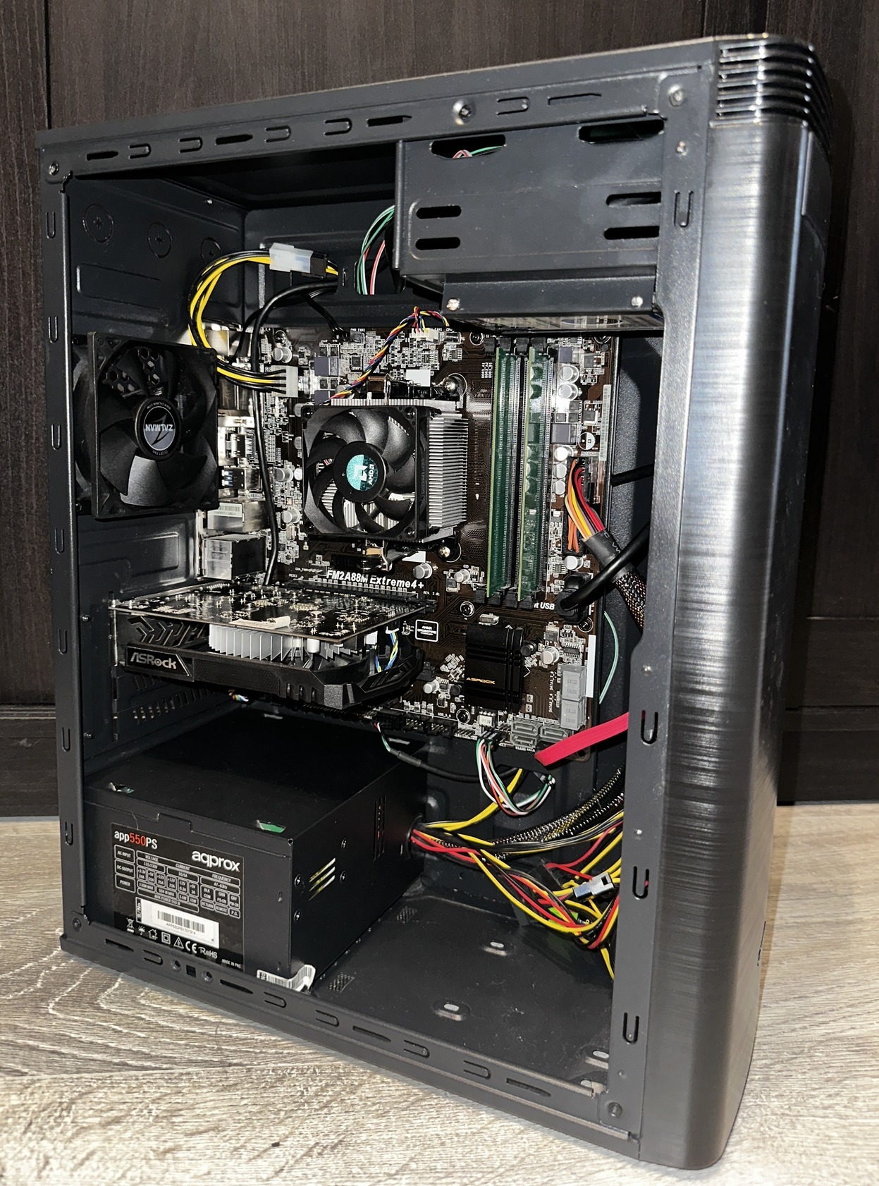 Zalman T5 Micro ATX Mini Tower H Z Patika Llapotban Elad HardverApr Approx 550ps Es T5 Zalman 