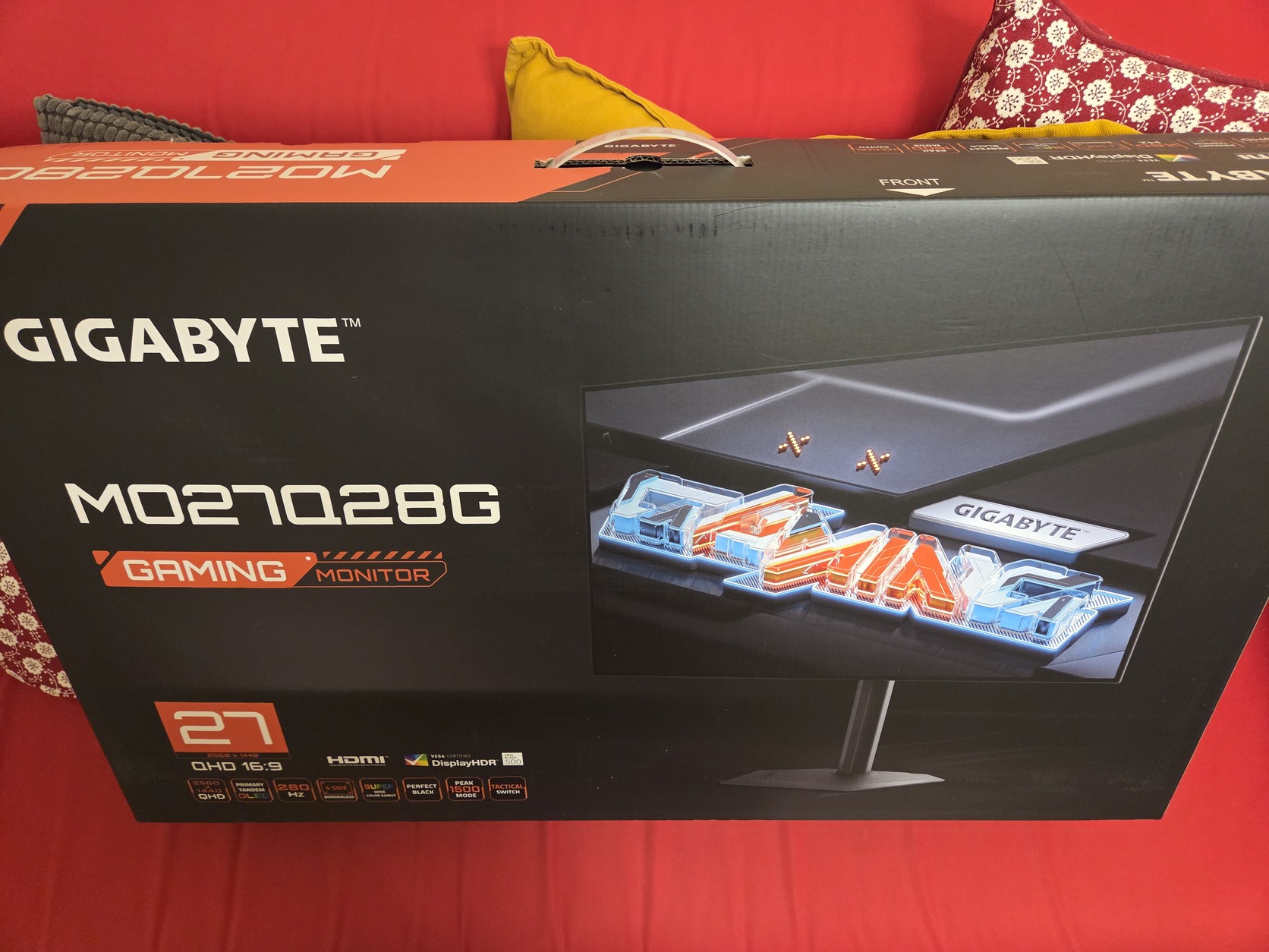Gigabyte MO27Q28G / 4th Gen WOLED Primary RGB Tandem OLED / 27" QHD ...