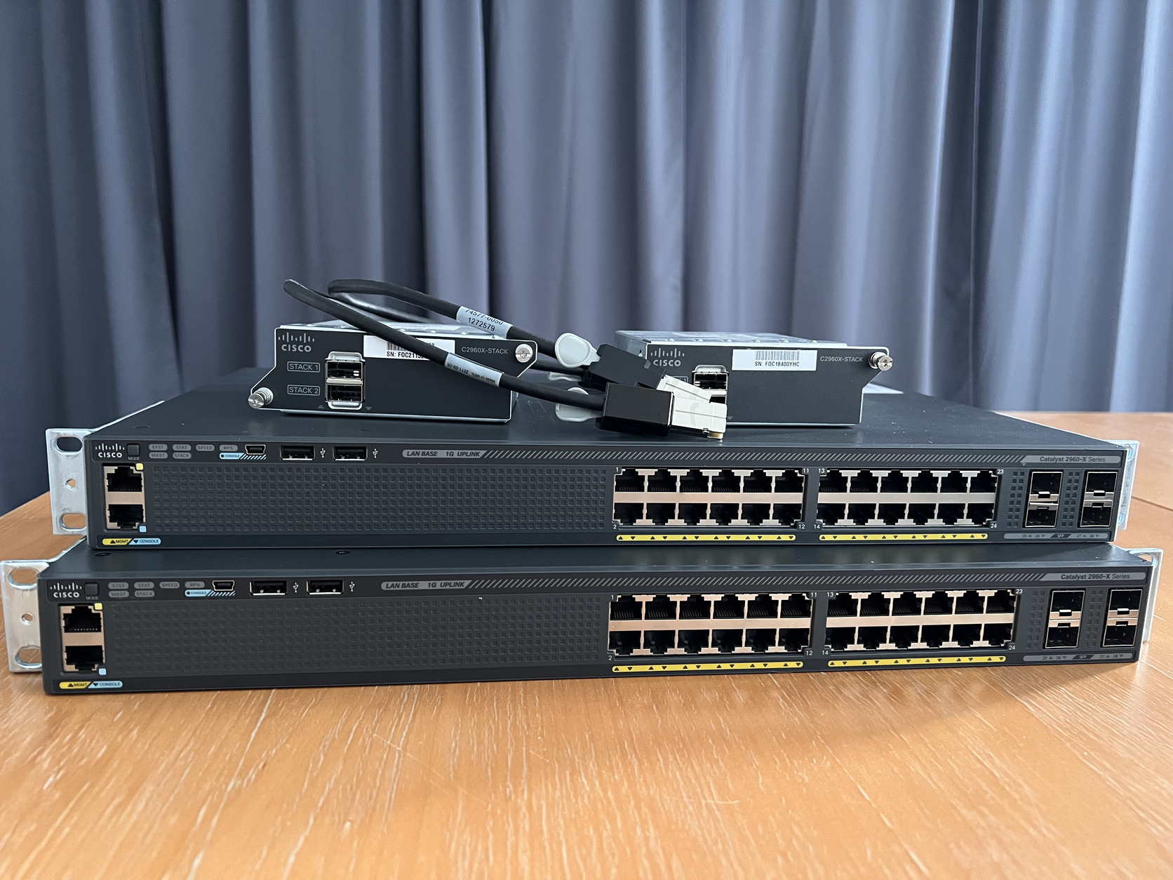 Cisco 2960X stack - HardverApró