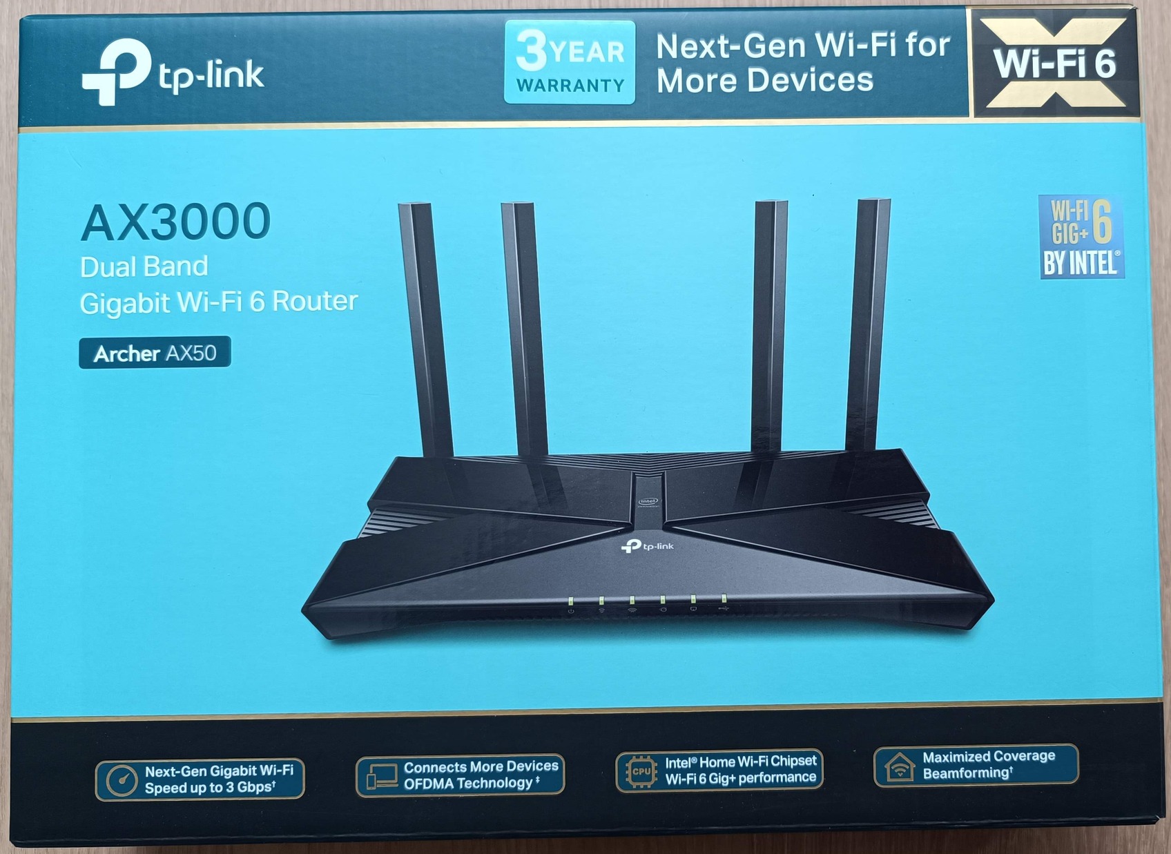 TP-Link Archer AX50 Router WiFi 6-tal - HardverApró