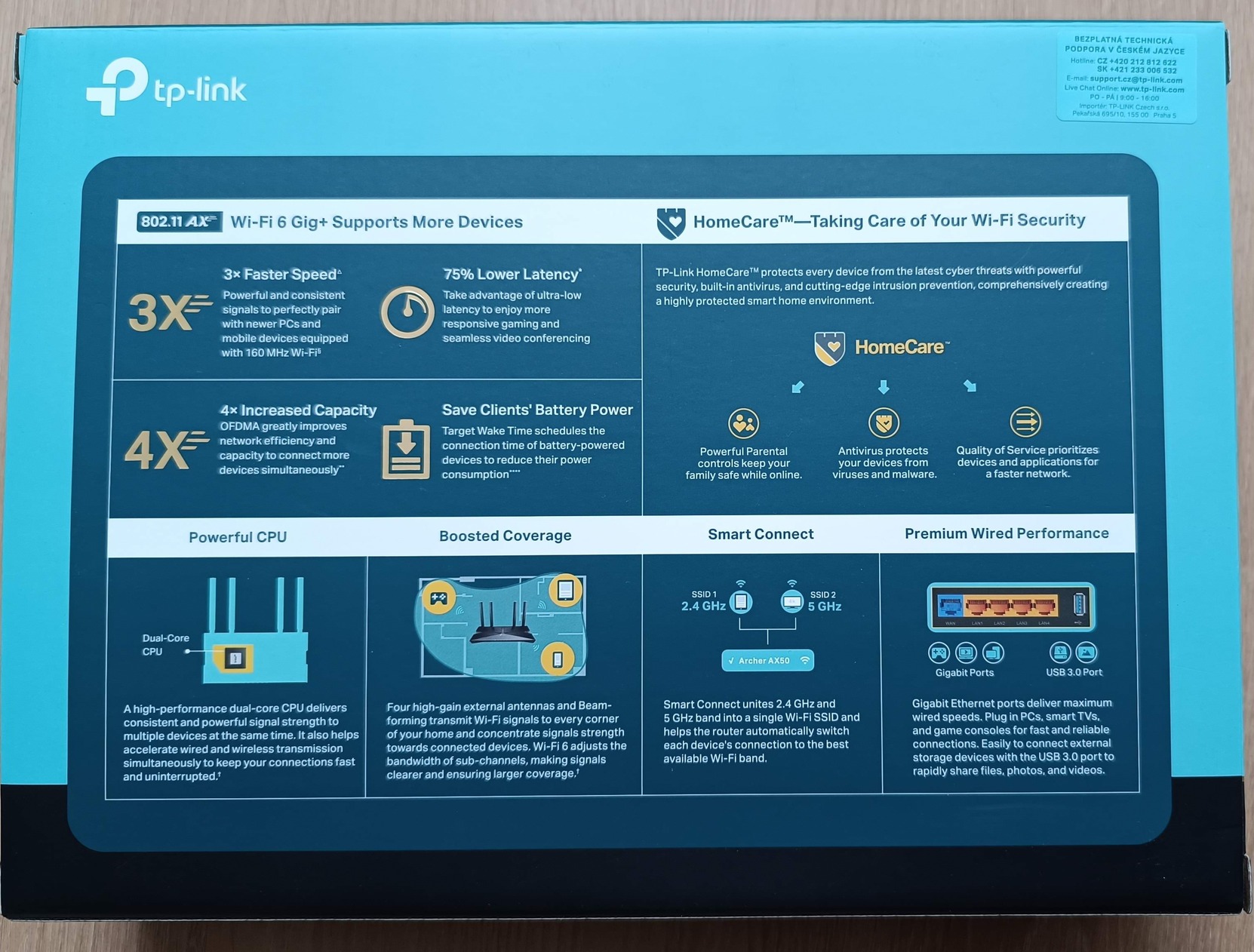 TP-Link Archer AX50 Router WiFi 6-tal - HardverApró