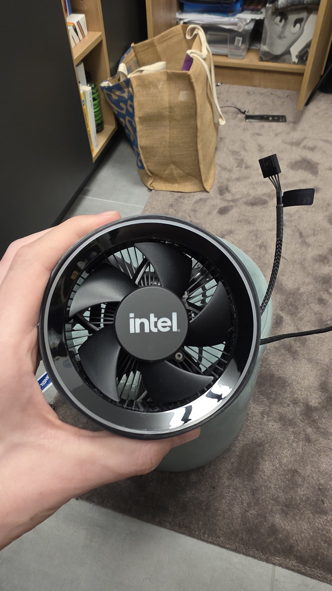 intel Laminar RH2 CPU Hűtő, ARGB Világítás, 65W, rézoszlopos, halk ...